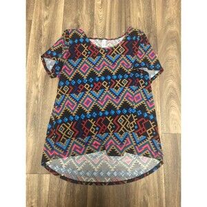 Lularoe Classic T Xl Colorful Geometric